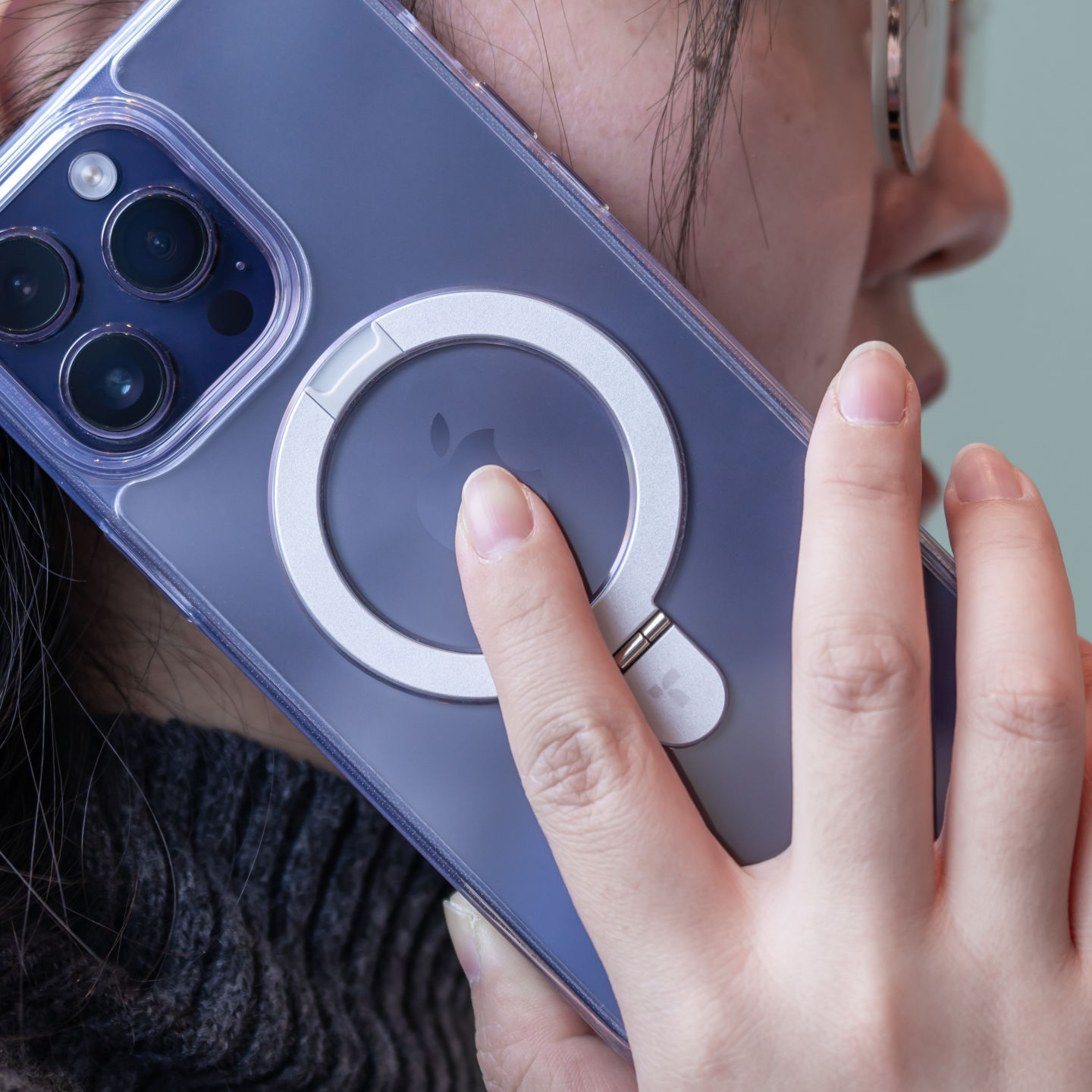 磁吸手机壳仿图拉斯,图拉斯全包磁吸透明手机壳测评