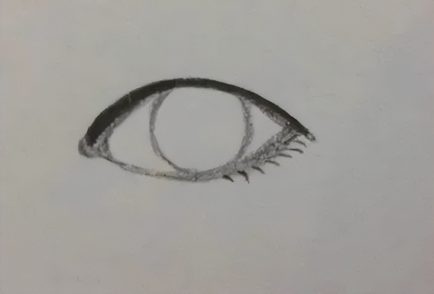 眼睛怎么画素描最简单,素描眼睛怎么画简单又好看