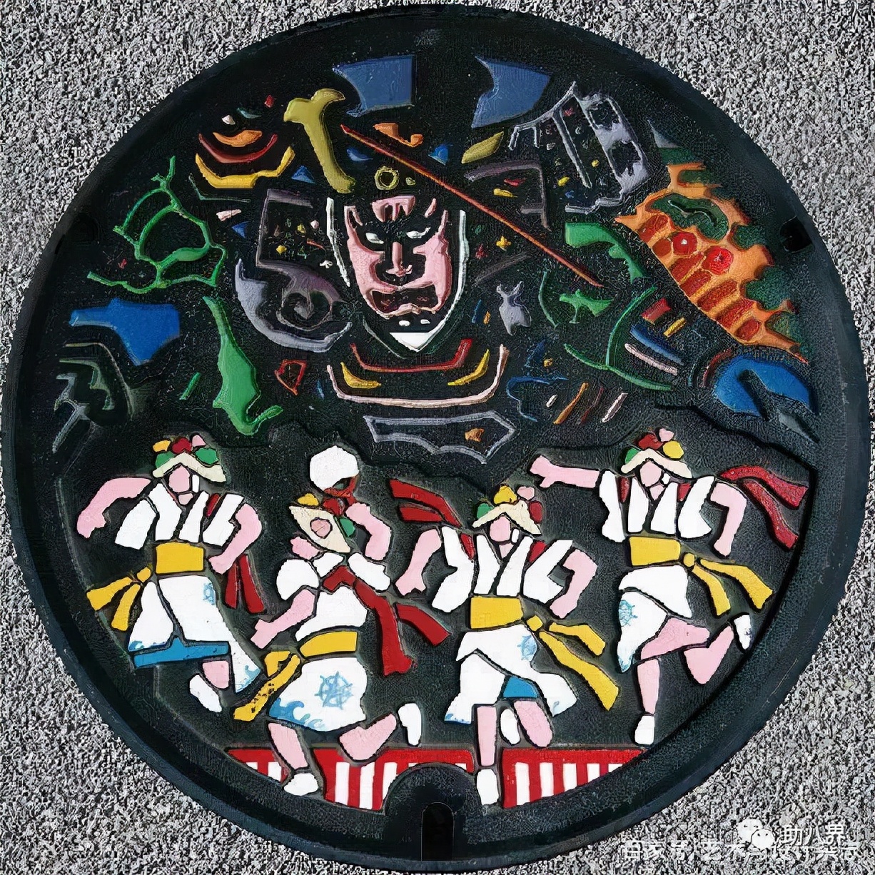 日本景观井盖,日本小井盖