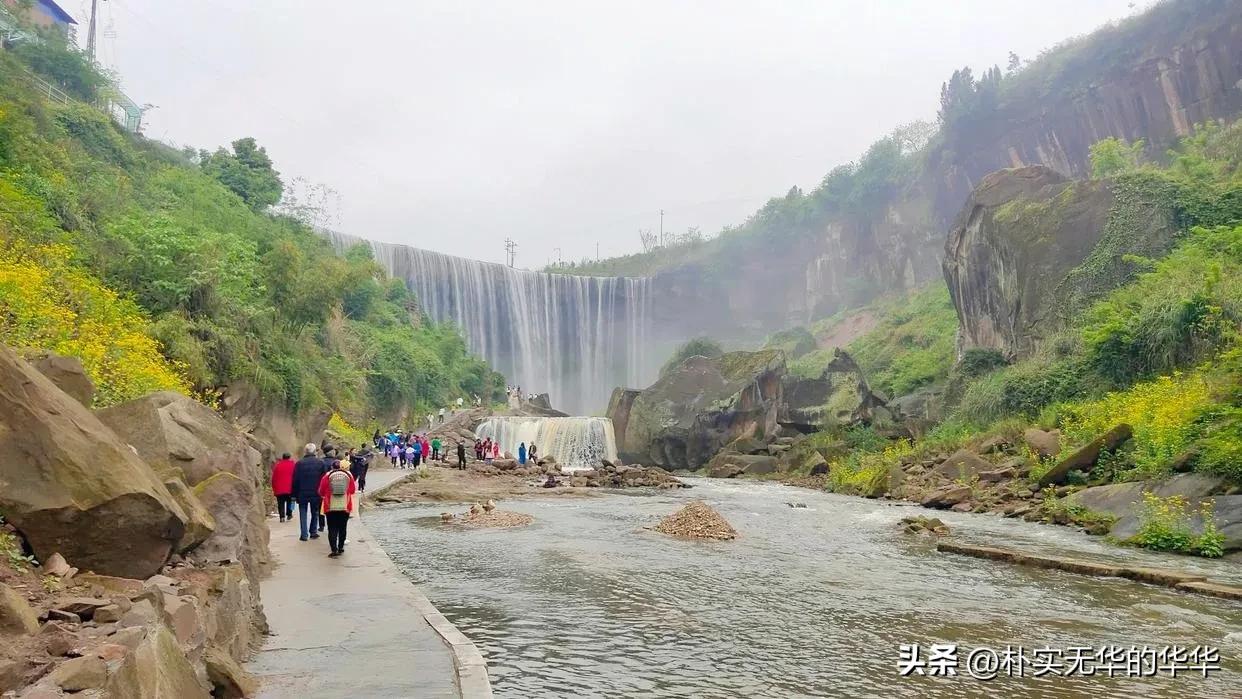 岳池低坑大瀑布冬天能去吗,岳池低坑大瀑布上面是什么