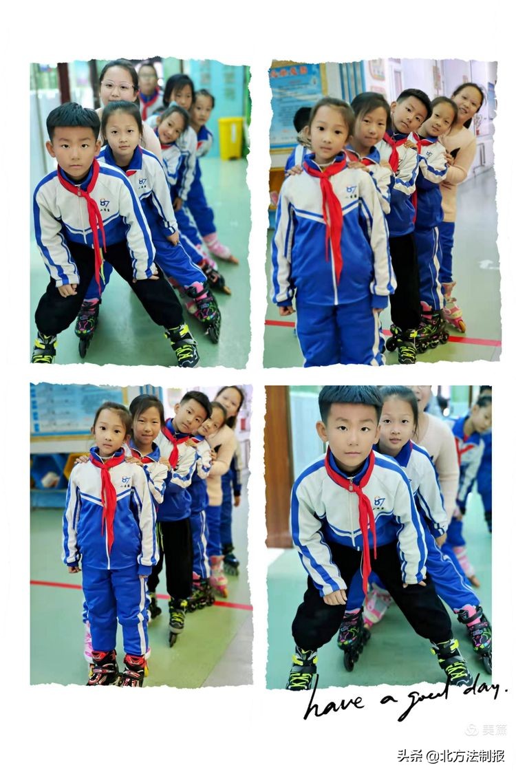 「87中小学南校区·落实双减」心动“轮”滑，“滑”出精彩——轮滑社团成果汇报展示（七）