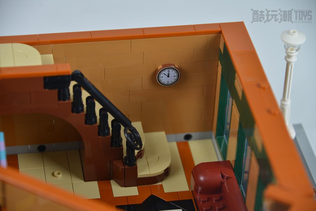 乐高街景巴黎转角内部细节,乐高转角精品酒店开箱视频