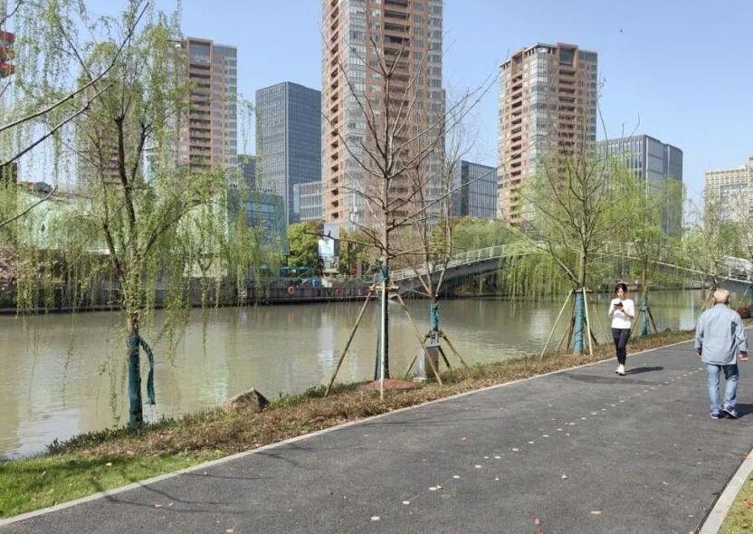 陆家嘴水岸廊桥装修效果图,陆家嘴水环建设