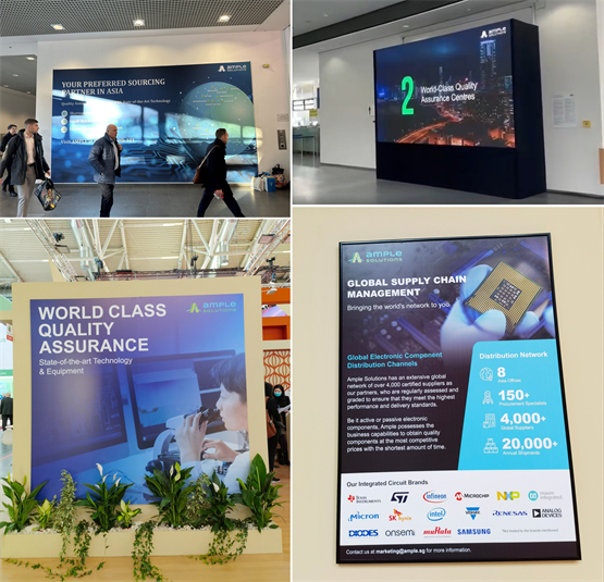 亮相Electronica2022，Ample以一流品控实力赢得客户信任