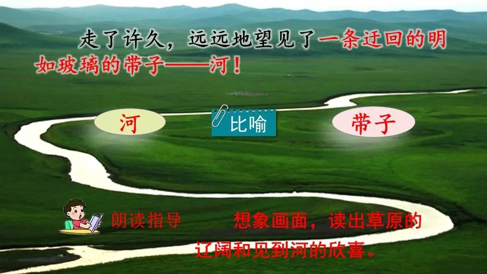 部编版六年级语文课文预习第1课,部编版六年级上册语文书草原预习