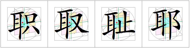 汉字书写的重心,汉字的重心是什么