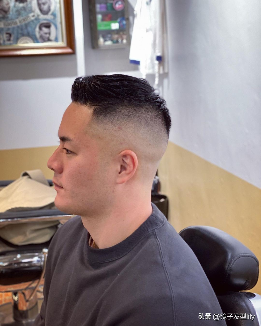 男士两边铲帅气发型全集,理发教程男士中老年帅气发型