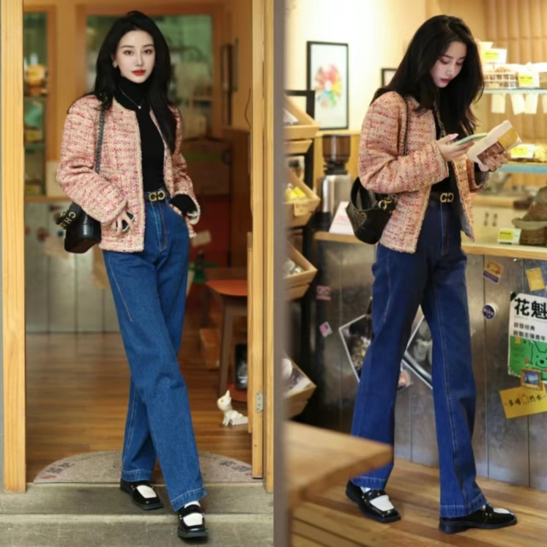 30-40岁洋气外套小香风套装,小香风外套年轻气质搭配