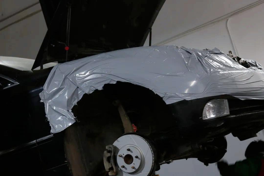 老爷子12代皇冠,12代丰田皇冠翻新改造全过程