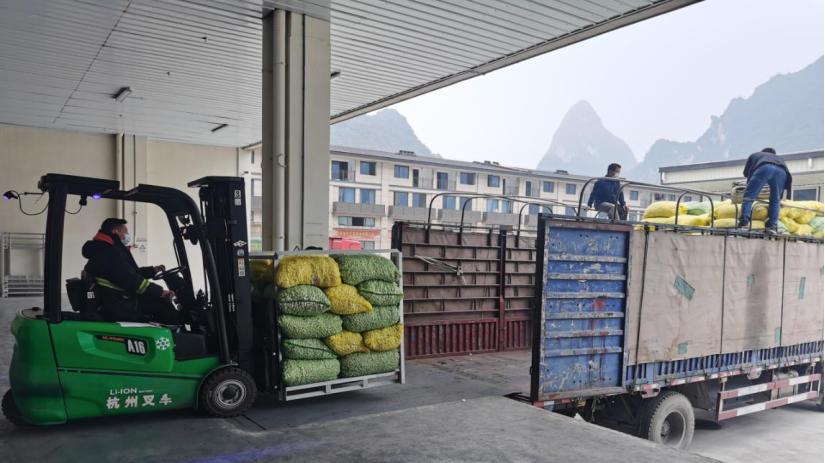 河池市福达冷链有限公司,河池福达冷链物流园冻品