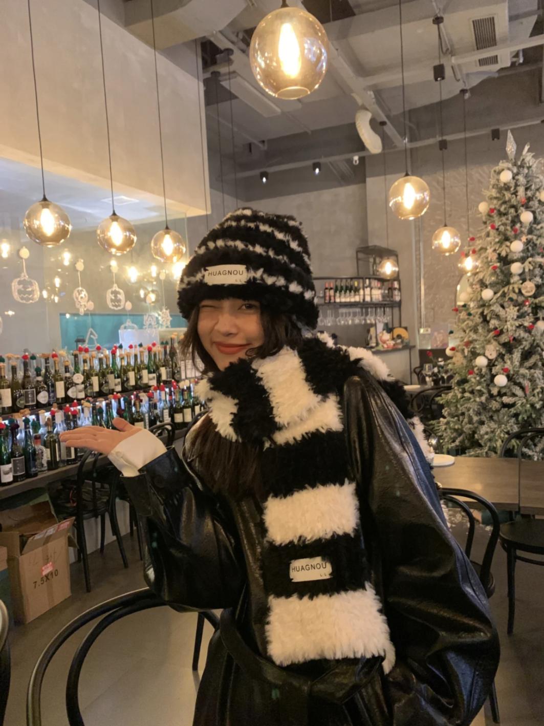 大衣围巾冬天最慵懒时髦的组合,大衣围巾入冬王炸组合