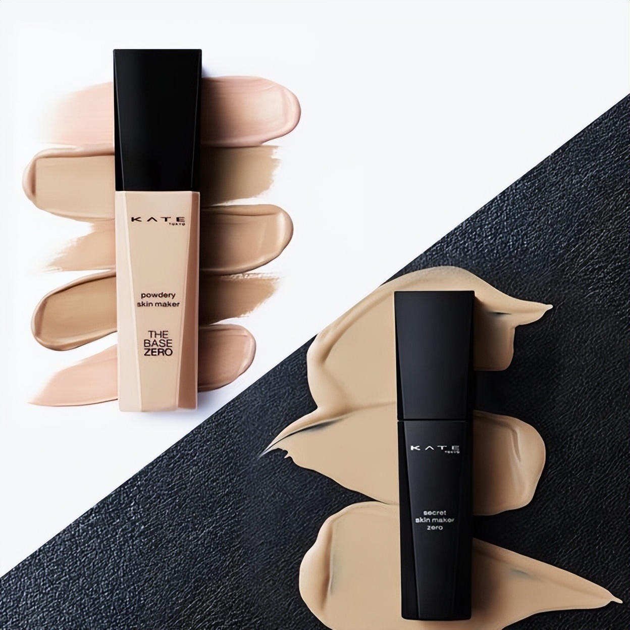 kate凯朵黑管粉底液色号00和01,凯朵口红排名