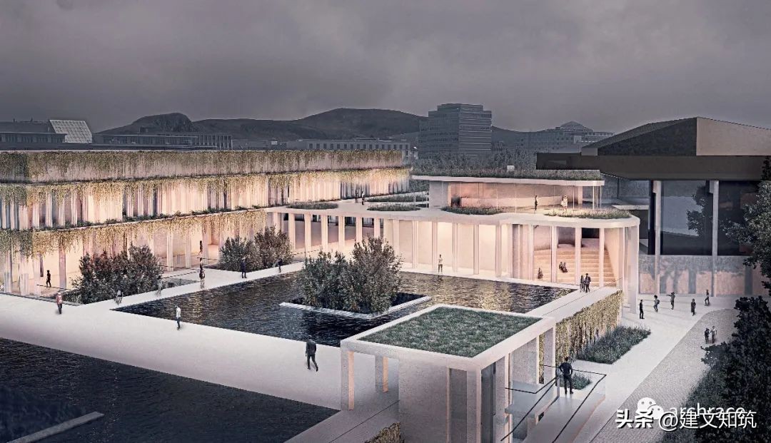 kadawittfeldarchitektur赢得萨尔布吕肯会议中心（MKK）设计竞赛