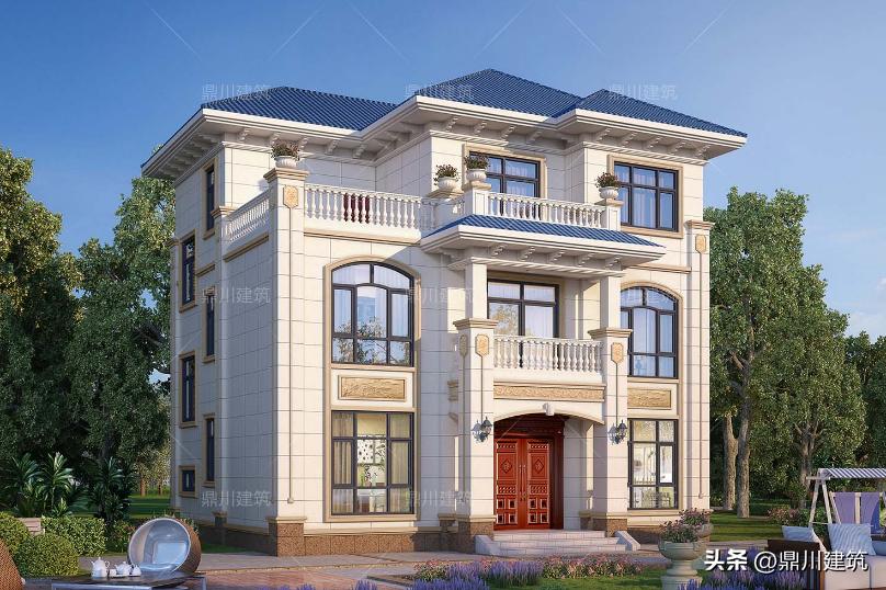 农村简约大气的建房,经济实惠的自建房实景图