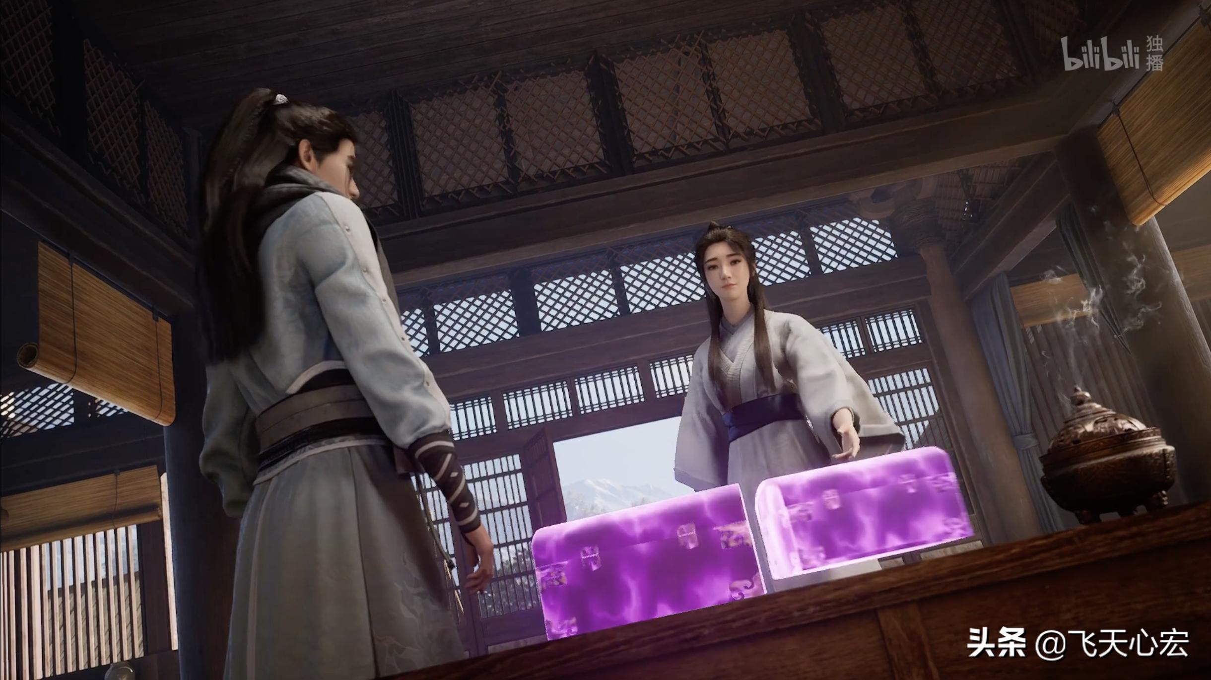 齐云霄身死韩立罕见承诺，将来出手就是灭一个家族。凡人动漫59集