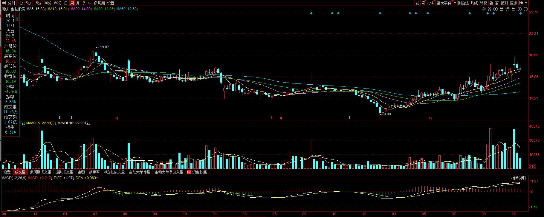 金轮股份最新走势分析,金轮股份深度分析