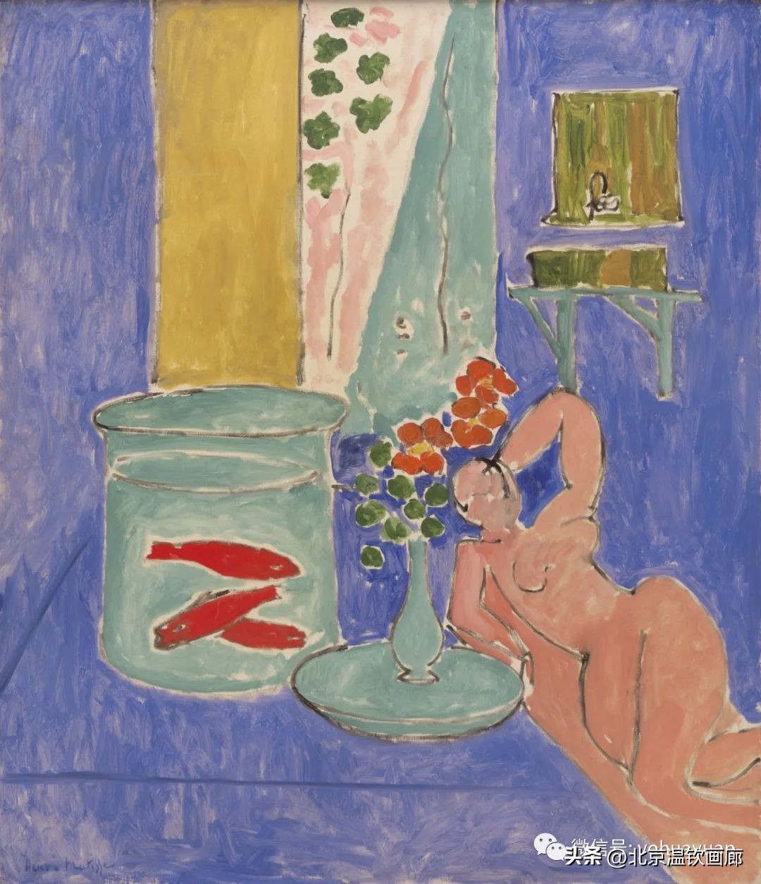 野兽派画家马蒂斯的艺术风格,现代艺术野兽派马蒂斯作品