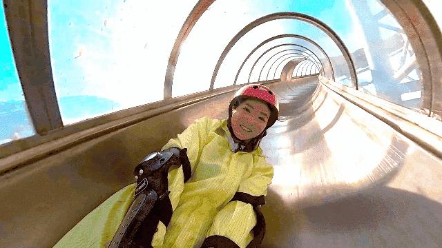 莫干山天际森谷山野乐园滑板,莫干山天际森谷乐园