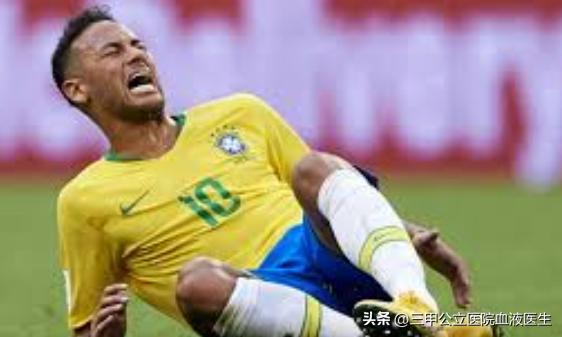 巴西队内马尔脚踝,内马尔脚踝90度扭曲