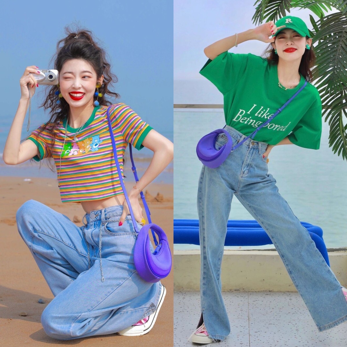 小个子女生穿什么裤子显瘦显腿长,小个子穿搭显高小窍门图片