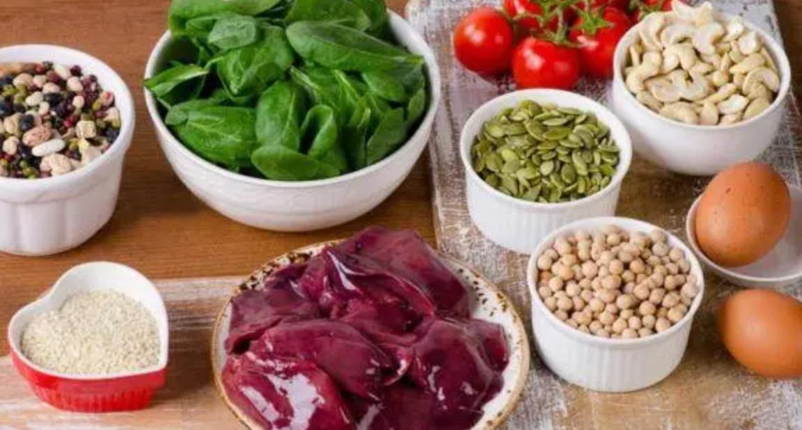 哪些食物含有铁治疗贫血,贫血吃含铁高食物