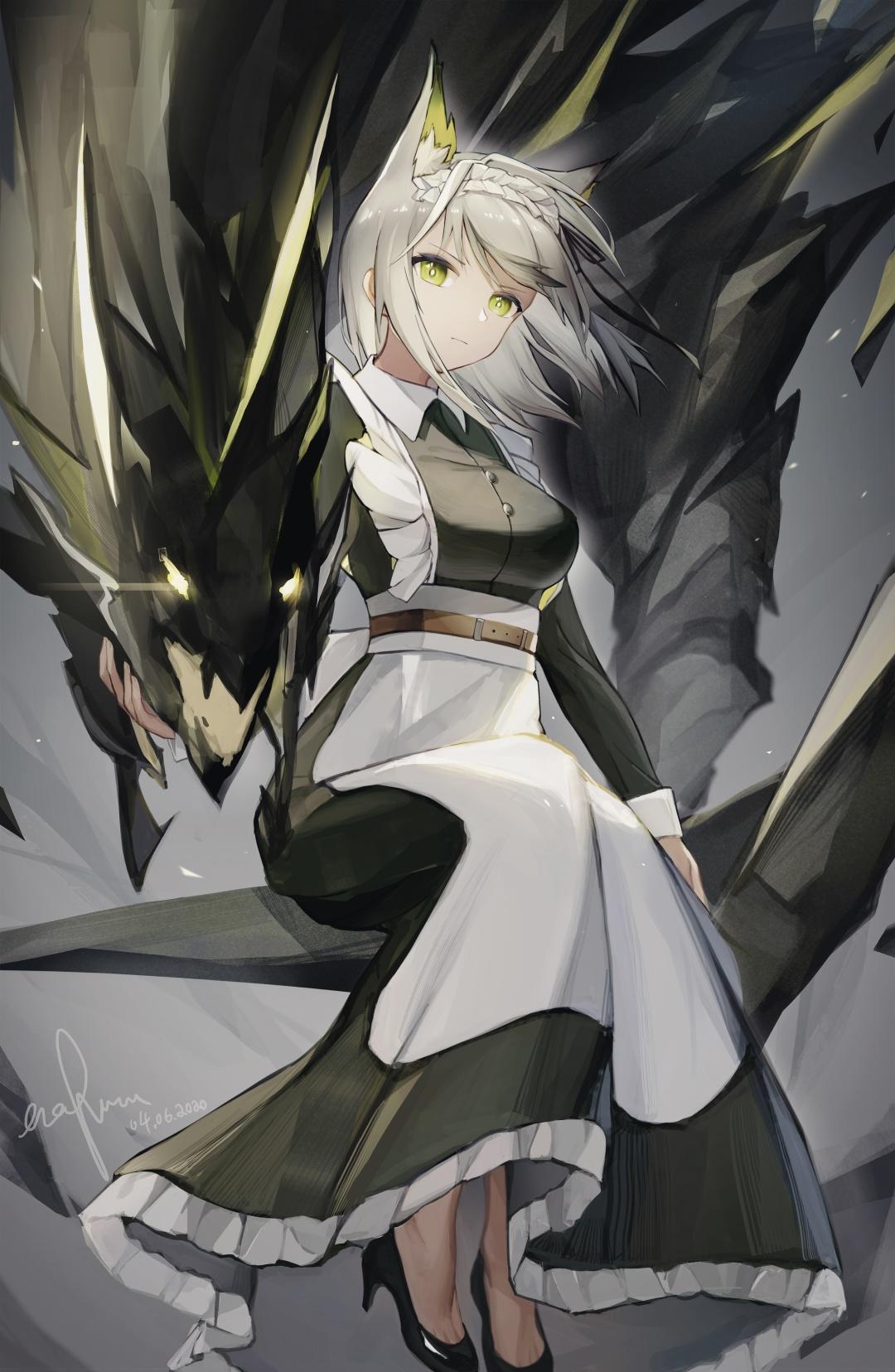 明日方舟凯尔希的露肩装,明日方舟凯尔希预览图