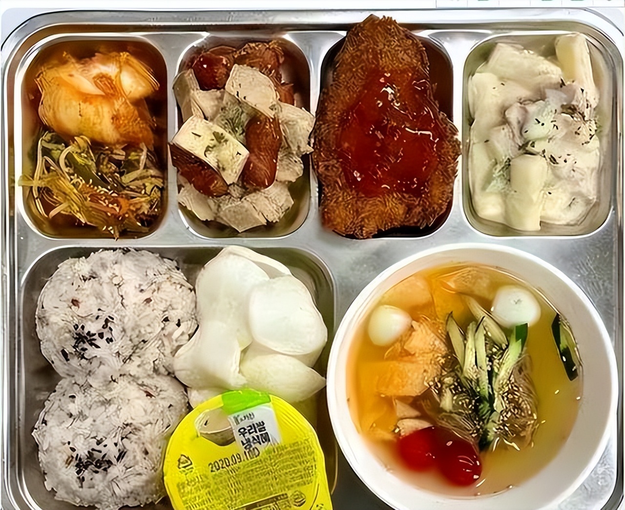 留学生一日三餐吃泡菜,留学生韩国饭菜日常