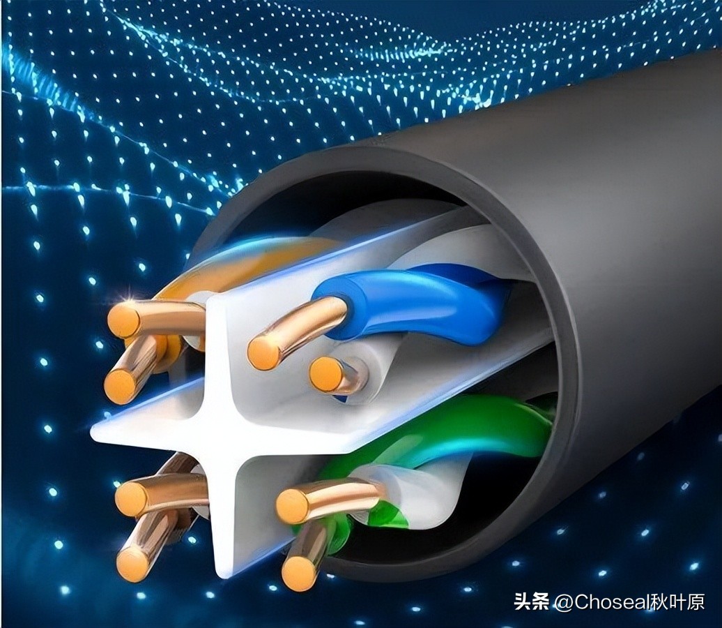 网线外面包了很多铜丝是什么,网线外被颜色不同有什么区别