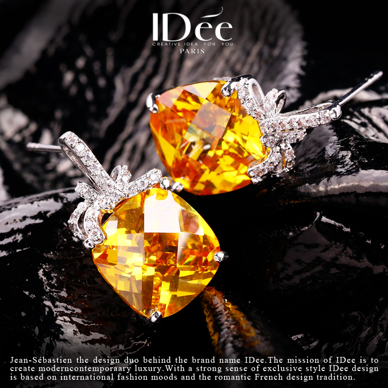 新款耳钉耳饰轻奢小众高级感,超闪耳钉轻奢小众高级感