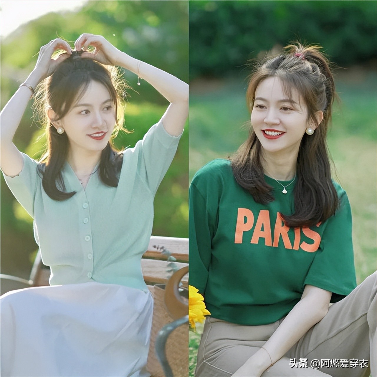 头发特别短扎头发简单好看9-12岁,别再披头发了这3款扎发才好看