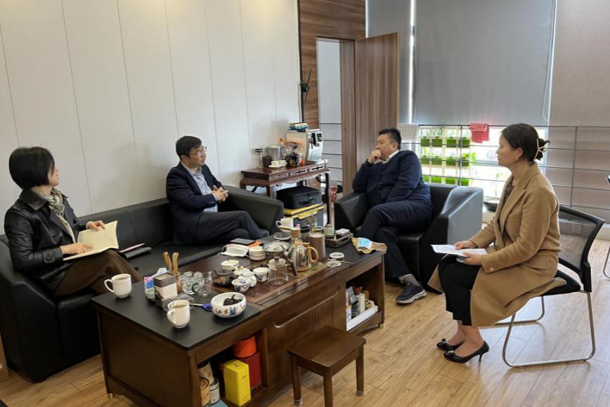 高新区走访调研重点企业,深入企业走访助力复工复产