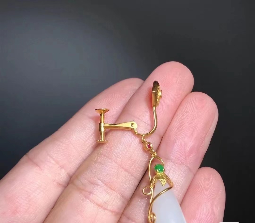 没耳洞也不用扎耳洞怎么戴耳环呢,不打耳洞也能戴耳环简直美翻了