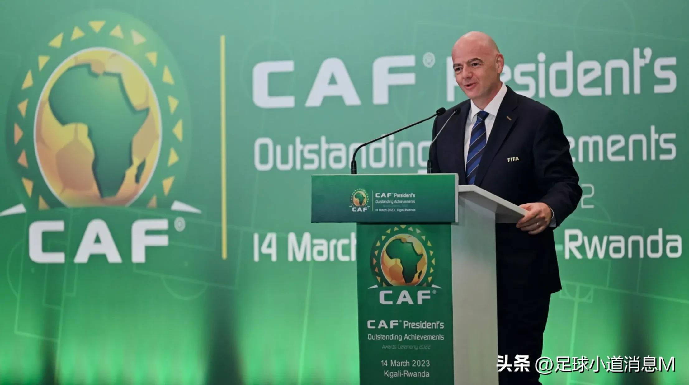 国际足联主席赞扬“变革性”领导人对足球的贡献