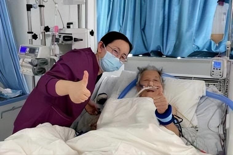 危急时刻97岁老人在icu的重生之旅,沈阳70岁老人被救助