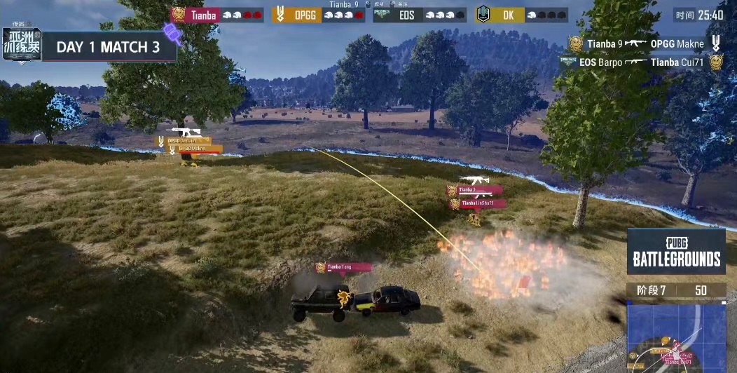 绝地求生决赛圈细节操作丝血吃鸡,绝地求生晚上吃鸡