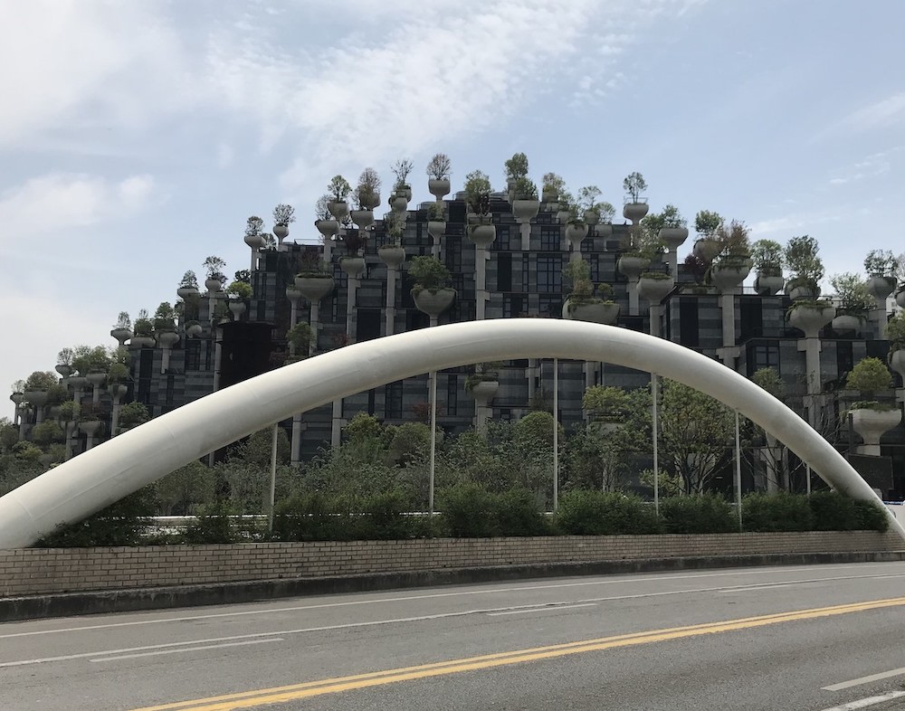 上海古巴比伦空中花园,空中花园巴比伦真的是浮在空中吗