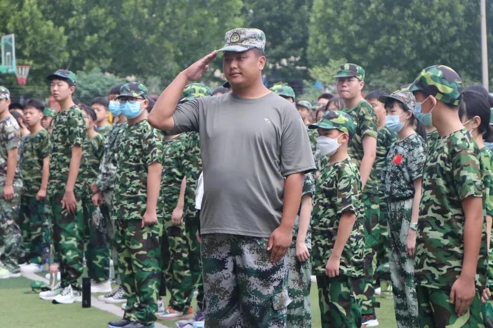新徽实验学校军训2021,迷彩青春不负韶华军训