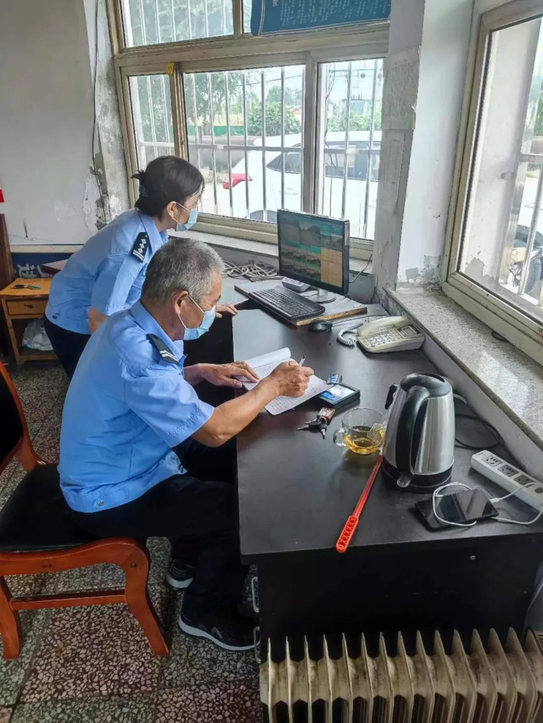 冀东分局第三监狱即将退休的四朵“姐妹花”