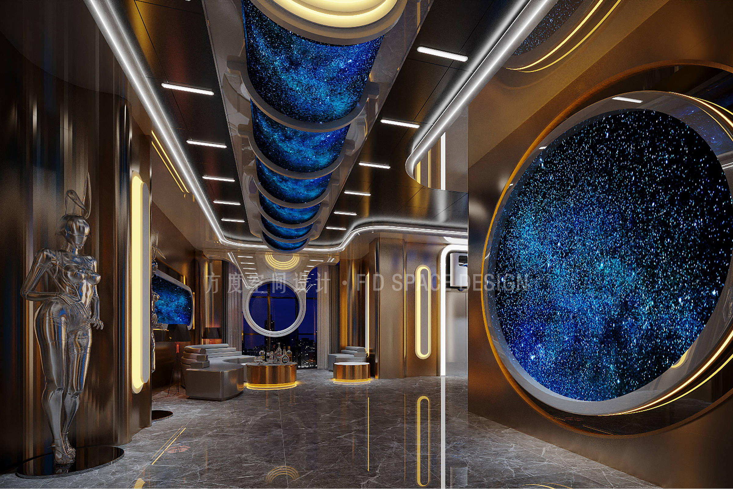 ktv商务风格设计,高端partyktv设计