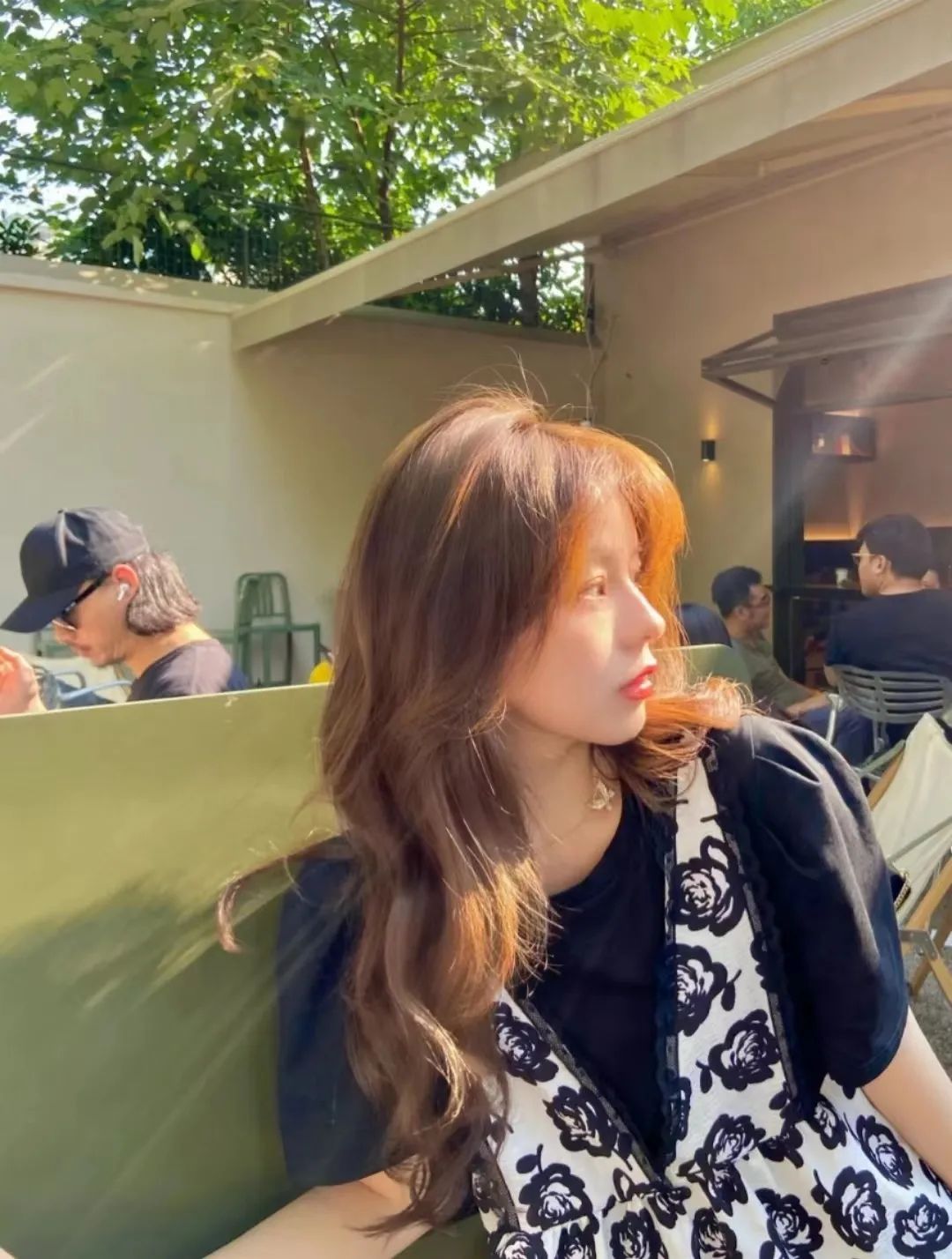 适合长脸窄的过新年发型,又可爱又不显脸大的披着头的发型