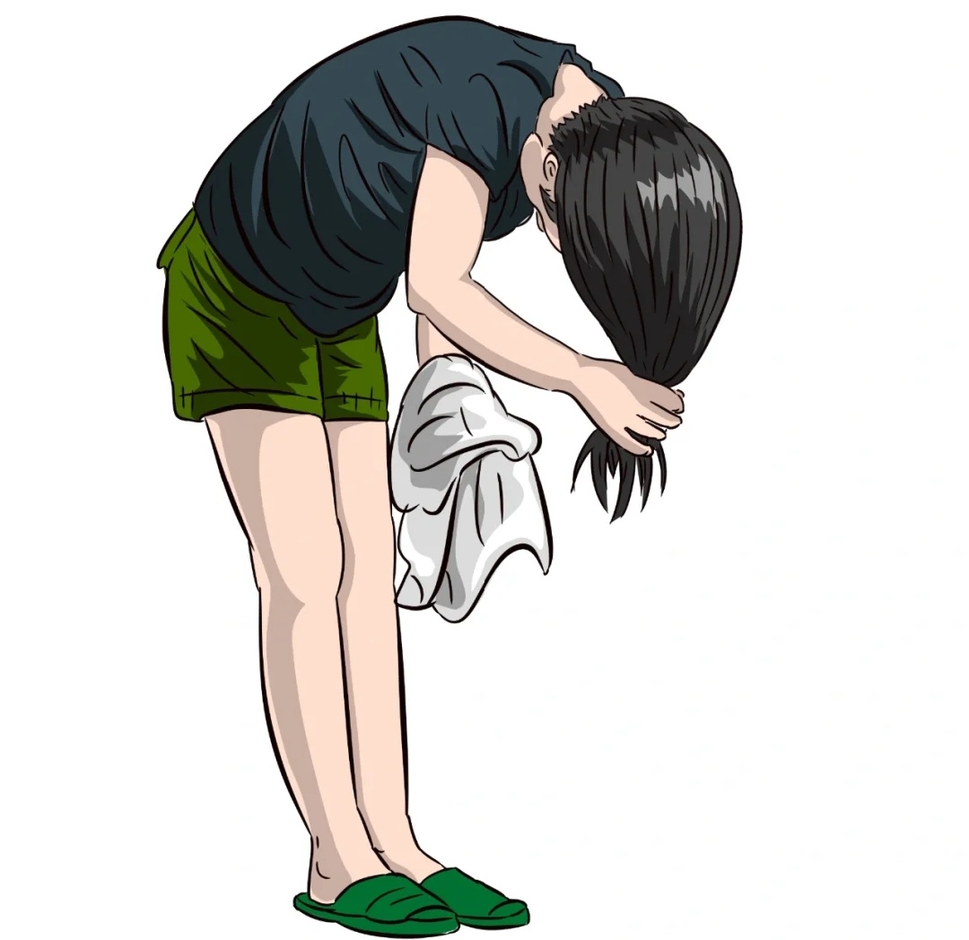 洗头方法拯救大油头,头发扁塌如何改善油头