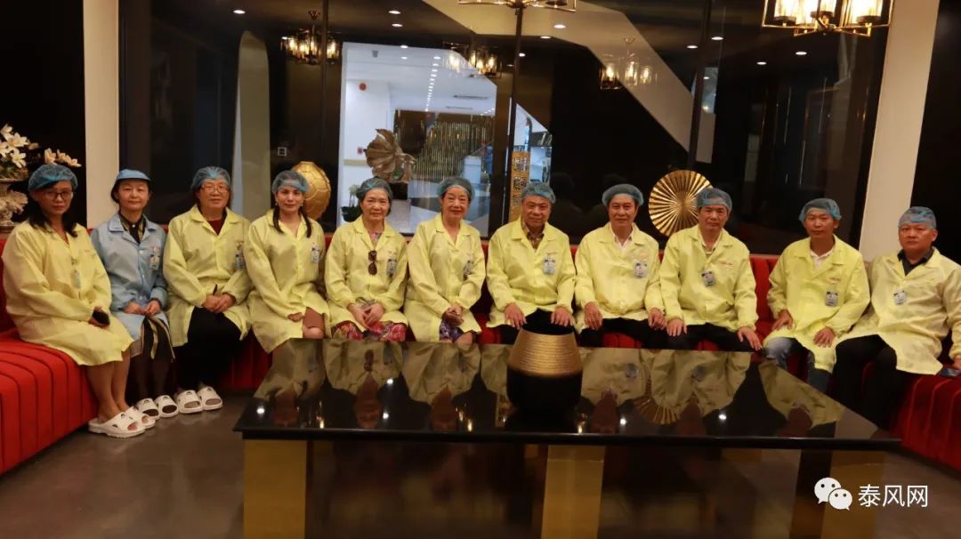 泰华女企业家卢嫣打造“天龙电子”企业泰中文联拜访团参观取经