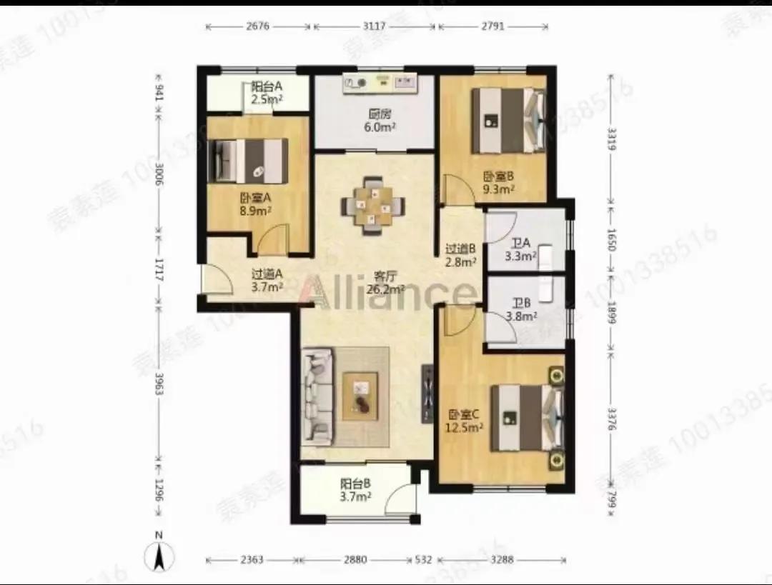 曲江中海凯旋门110平,聊聊曲江小区