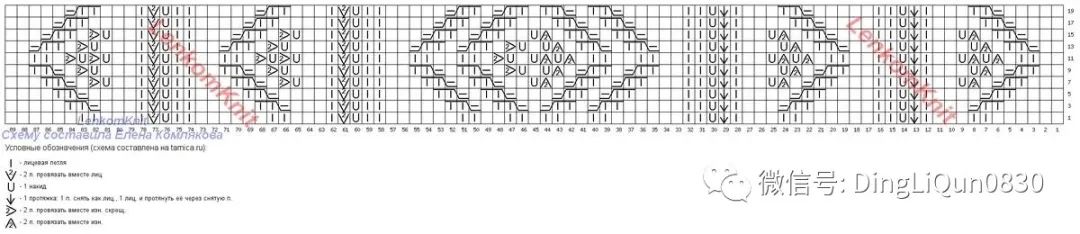 蓝色针织衫图解,有图解的套头针织衫