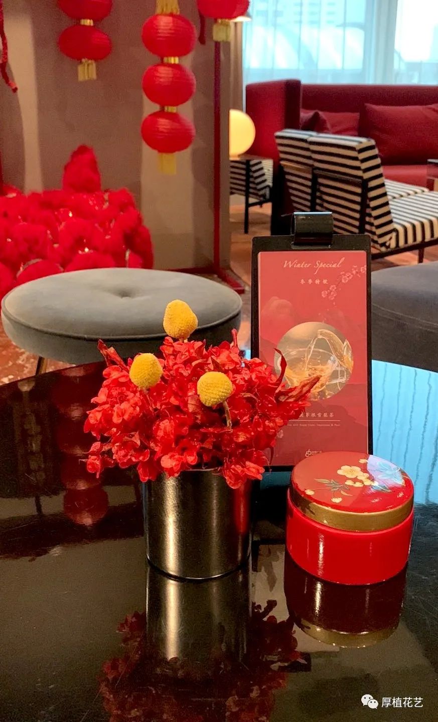 商务前台鲜花,前台花选择