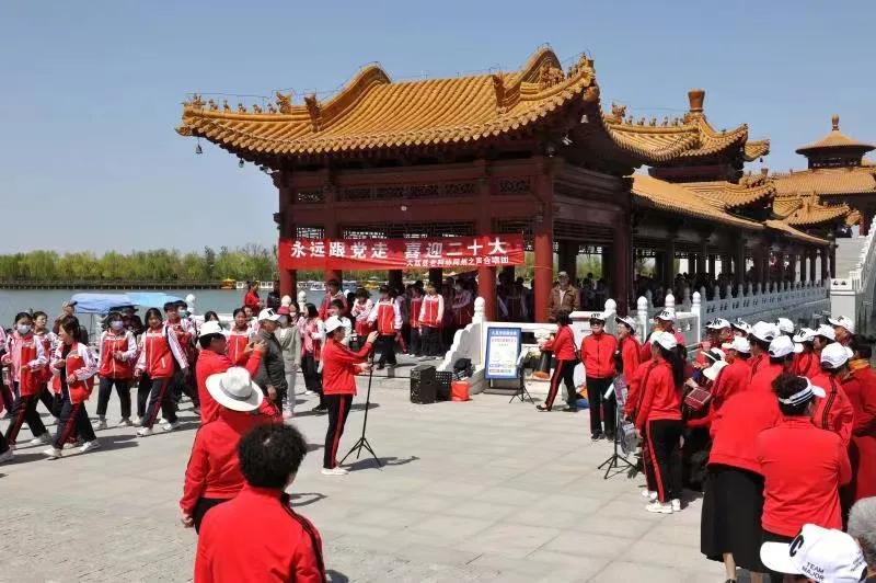 老科协喜迎二十大演唱会掠影,大荔县老科协