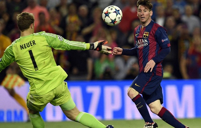 诺伊尔世界杯十大扑救,2014年世界杯诺伊尔梅西