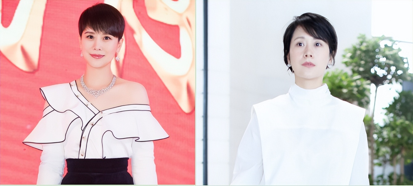 袁泉的短发40-50岁洋气发型,40岁的女人适合齐刘海袁泉发型吗