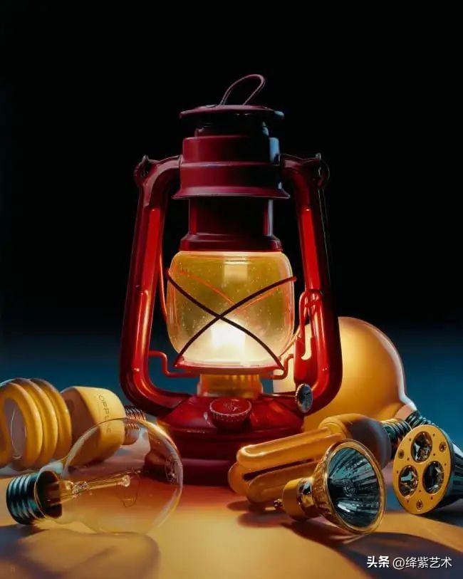 古典油画与超写实油画的对比解析,50—60年代流行超写实油画