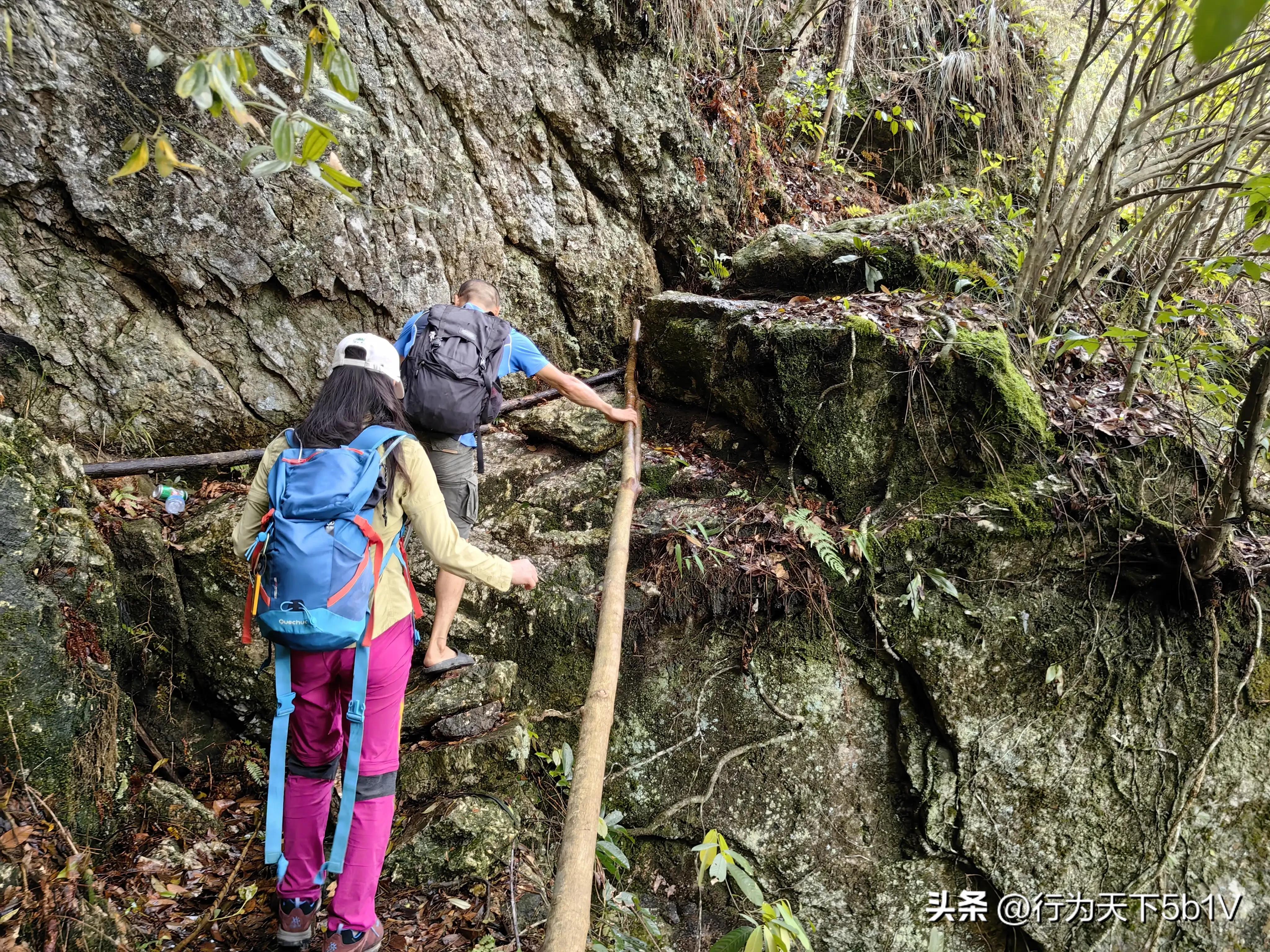 【探秘宛田红滩瀑布溯溪梦江吉翁瀑布】穿越花坪神秘风景线